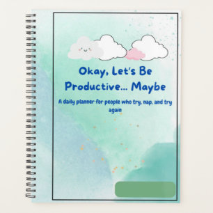Cute planner Aesthetic Spiral Notebook  2025 