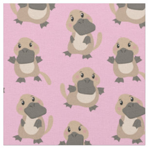 Cute Platypus Cartoon Fabric Baby Girl