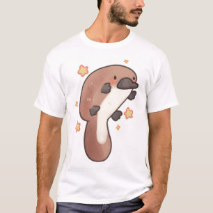 Cute platypus Delight � Cute Animal Art T-Shirt