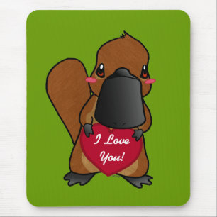Cute Platypus Mouse Pad