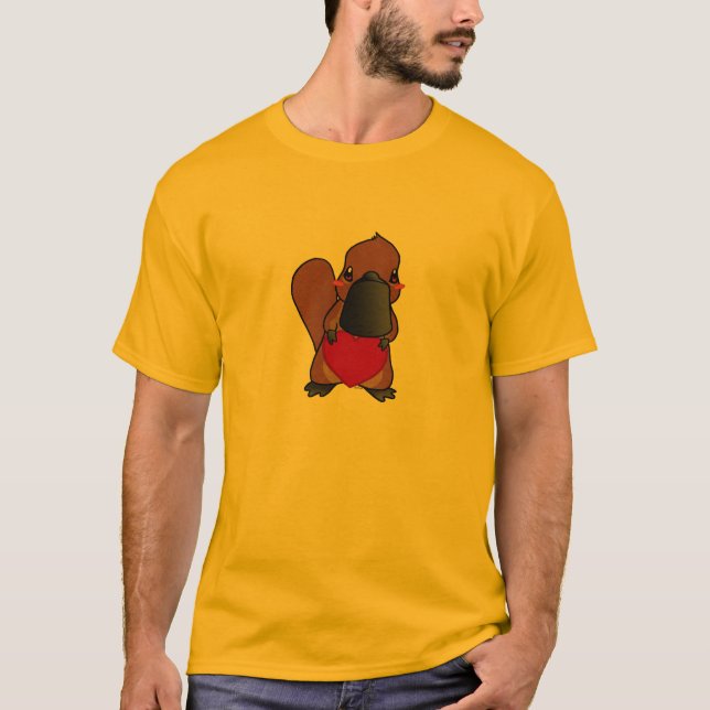 Cute Platypus T-Shirt (Front)