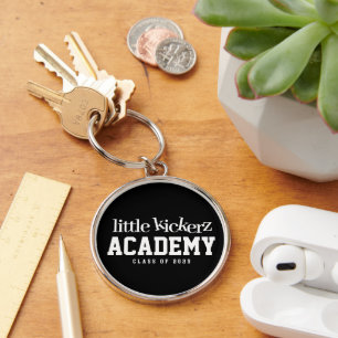 Cute Playful Child Soccer Academy Class of 20XX Key Ring