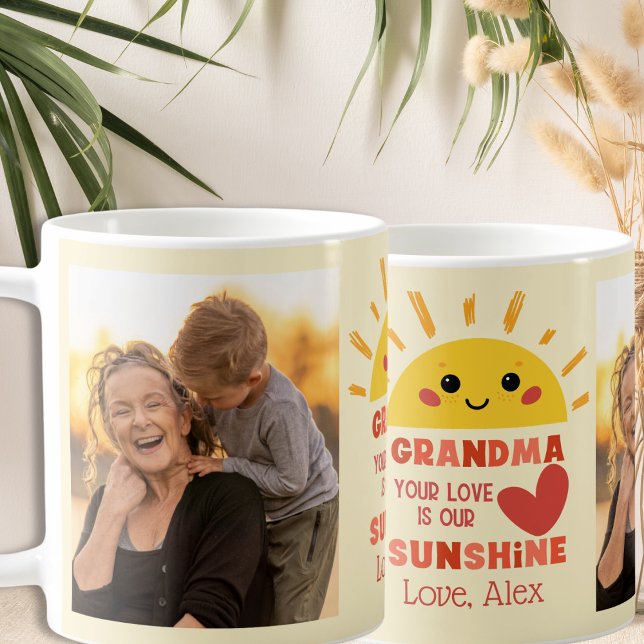 Cute Playful Yellow Love Grandma  Coffee Mug (Creator Uploaded)