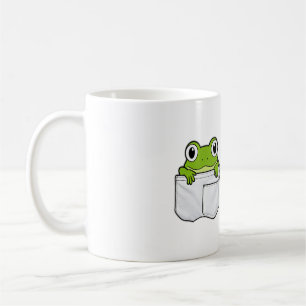 Cute Pocket Frog Coffee Mug