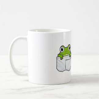 Cute Pocket Frog Coffee Mug
