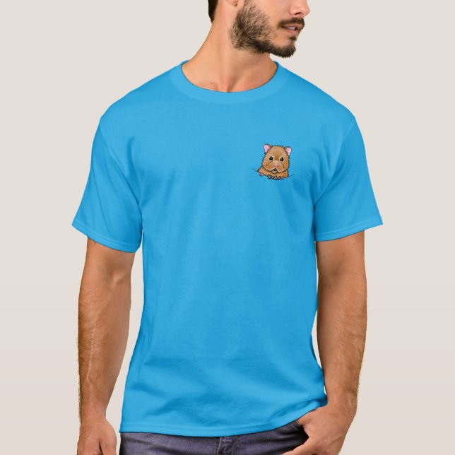 Cute Pocket Hamster T-Shirt (Front)