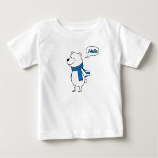 Cute Polar Bear Baby Shower with love- sweet T-Shirt