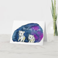 Cute Polar Bear Brothers | Thinking of You