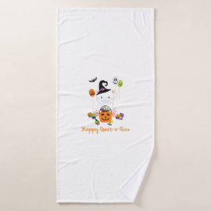 Cute Polar Bear For Animal Lovers Bath Towel