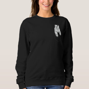 Cute Polar Bear For Men Women Arctic Bears Pocket  Sweatshirt