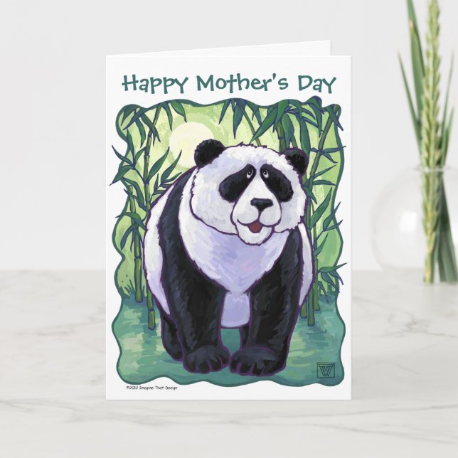 Cute Polar Bear for Mum Card (Front)