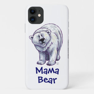 Cute Polar Bear for Mum Case-Mate iPhone Case