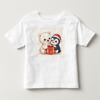 Cute Polar Bear Penguin Baby Jersey Tee