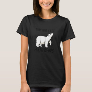 Cute Polar Bears Wildlife Nature Wilderness T-Shirt