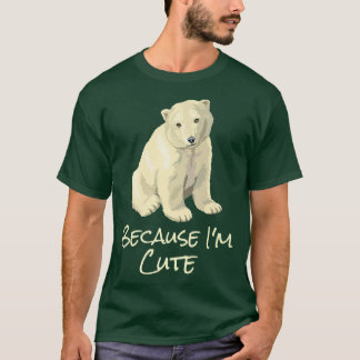 Cute Polar North Pole Bear  T-Shirt
