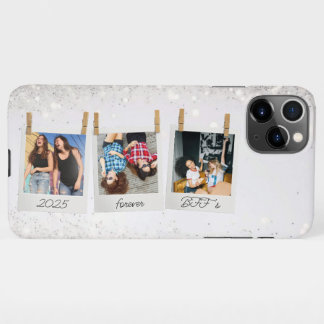 Cute Polaroid Snaps Photo Collage Friends BFF's  iPhone 11Pro Max Case