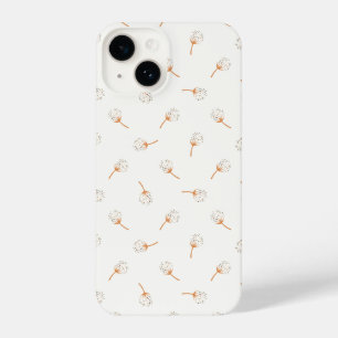 Cute Polka Dot Flower Pattern iPhone 14 Case