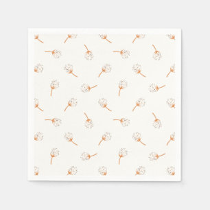 Cute Polka Dot Flower Pattern Napkin