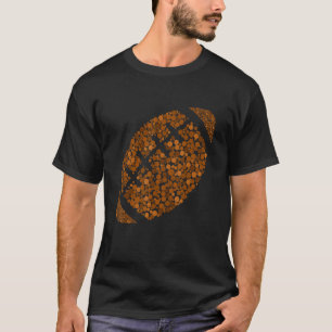 Cute Polka Dot Football Lover Player International T-Shirt