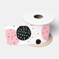 Cute polka dot spotty pattern white