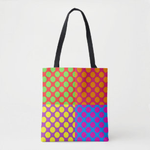 Cute Polka Dot Tote Bag