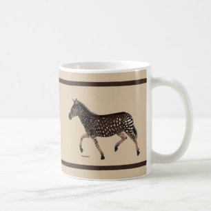 Cute Polka Dot Zebra Coffee Mug