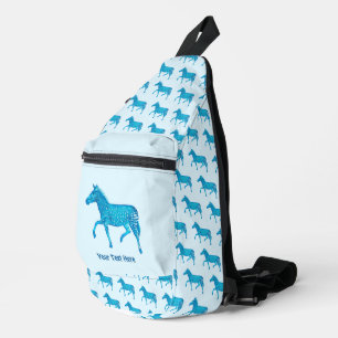 Cute Polka Dot Zebra Sling Bag