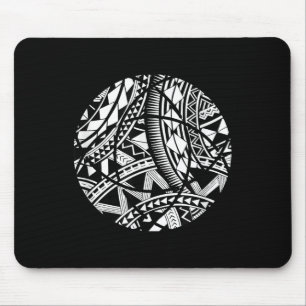 Cute Polynesian Tattoo Hawaiian Tribal Samoan - Gi Mouse Pad