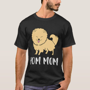 Cute Pomeranian Mum Cute Pom Mum Pomeranian Dog T-Shirt