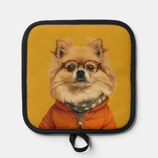 Cute Pomeranian Pot Holder