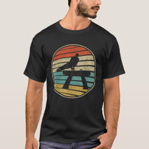 Cute Pommel horse Gift Retro Vintage 70s 80s Gymna T-Shirt