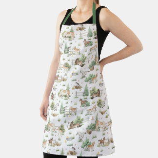 Cute Ponies Apron