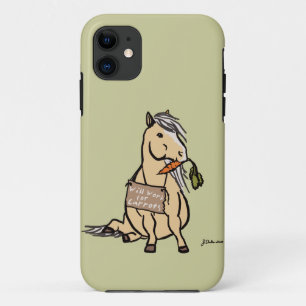 Cute Pony Will Work For Carrots iPhone 11 Case