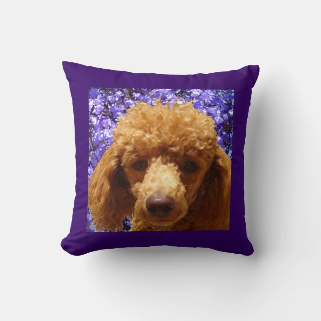 Cute Poodle Cushion (Front)