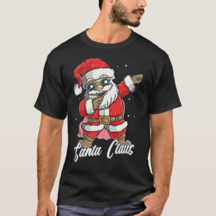 Cute Poodle Dog Disguising As A Santa Claus Doing T-Shirt