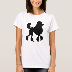 Cute Poodle Silhouette  T-Shirt