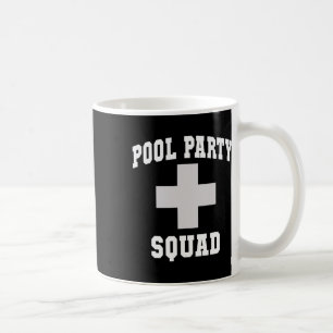 Cute Pool Party Squad Dad Cruise Swim Scu Surfing Coffee Mug
