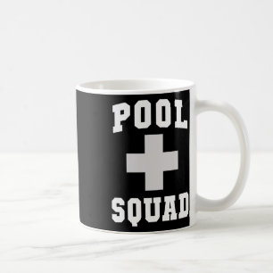 Cute Pool Squad Rescuer Dispatch Lifeguards Swim C Coffee Mug