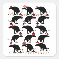 Cute Pooping Christmas Dogs