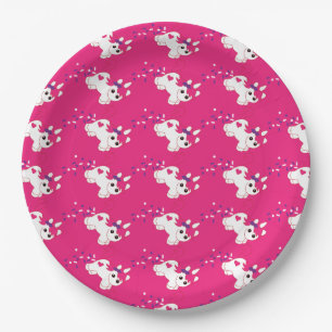 Cute Pooping Unicorn Decor Paper Plate