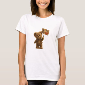 Cute Poor Bear Birthday Halloween Women's T-Shirt