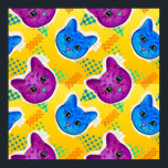 Cute Pop Art Cat Poster<br><div class="desc">Pop Art Cat</div>