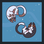 Cute Pop Art Cat Poster<br><div class="desc">Pop Art Cat</div>