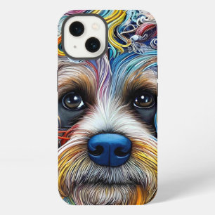 Cute Pop Art Terrier iPhone 13 Case