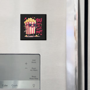 Cute Popcorn Valentine You Make My Heart Pop!  Magnet