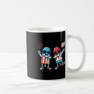 Cute Popsicle American Flag 4th Of July Patriotic Coffee Mug