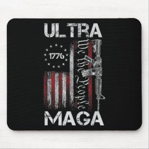 Cute Popsicle American Flag 4th Of July Patriotic Mouse Pad