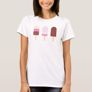 Cute Popsicle Ice Cream T-Shirt
