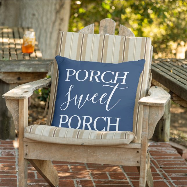 Cute Porch Sweet Porch Quote Word Art Cushion (Chair)