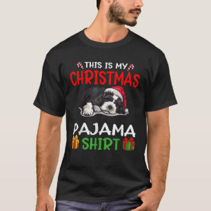 Cute Portuguese Water Dog Dog This is my Christmas T-Shirt